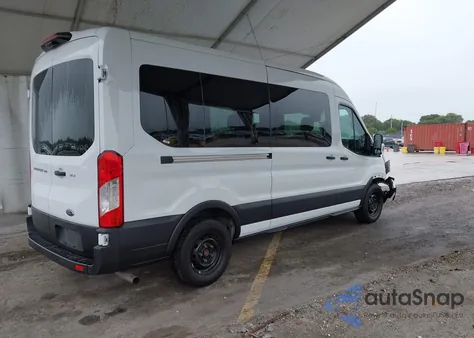 2023 Ford Transit-350 Passenger Van Xlt z USA, uszkodzony, nr VIN 1FBAX2C84PKB37135